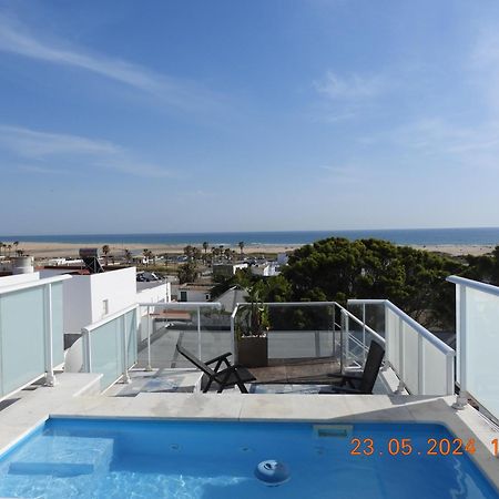 Apartamento Aba Penthouse, Piscina&Azotea Privada Conil De La Frontera Exterior foto