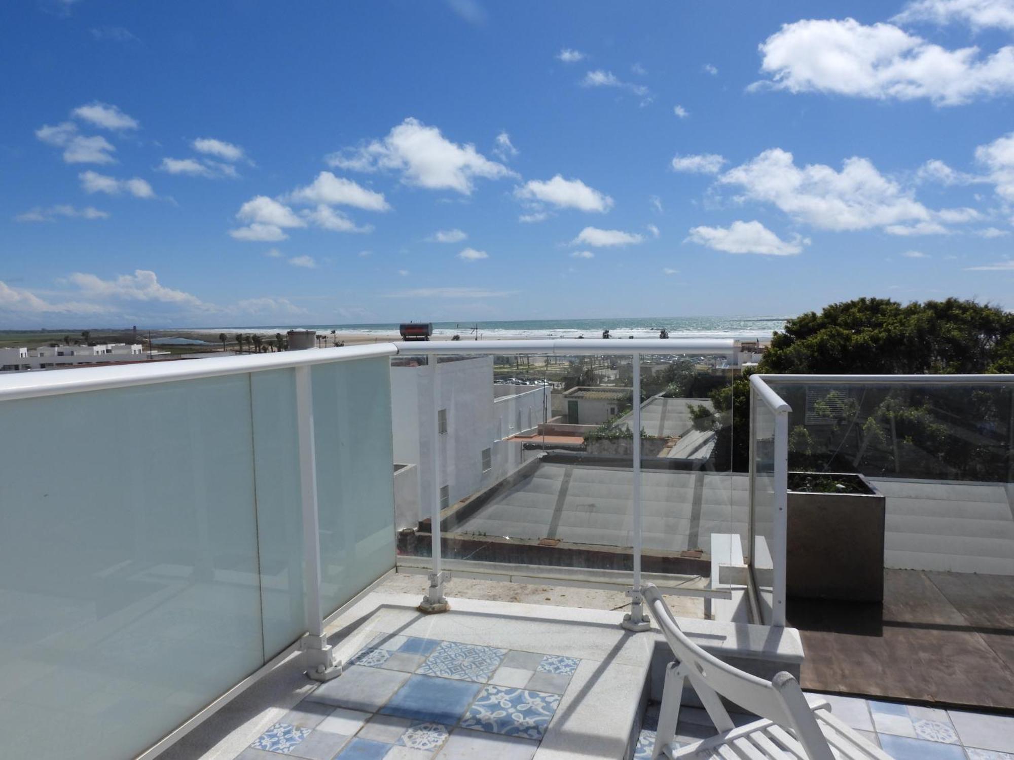 Apartamento Aba Penthouse, Piscina&Azotea Privada Conil De La Frontera Exterior foto